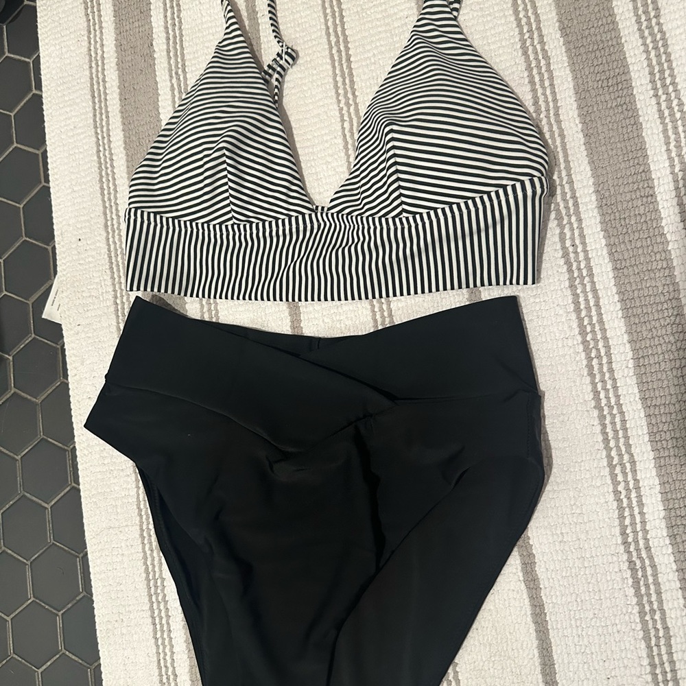 Aerie high-waist triangle bikini - Medium